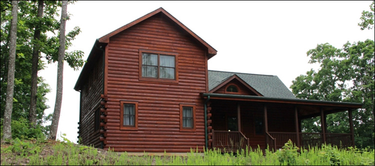 Professional Log Home Borate Application  Allen County, Kentucky