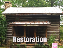 Historic Log Cabin Restoration  Allen County, Kentucky